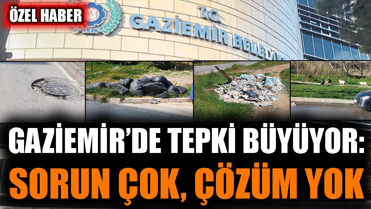 Gaziemir'de tepki büyüyor: Sorun çok, çözüm yok