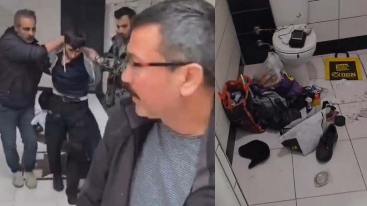 Hapis cezasından kaçmak için 2 ay tuvalette saklanmış