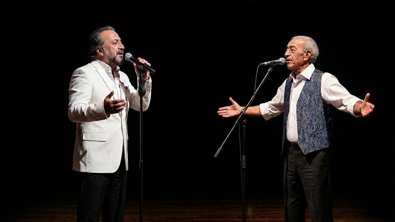İki usta, tek sahne