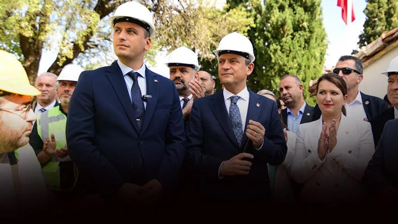 Özgür Özel Bornova'da toplu açılış törenlerine katıldı