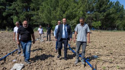 Bornova’da atıl topraklar hayat buluyor