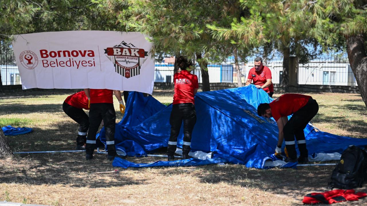Bornova’nın ‘BAK’ ekibi hayat kurtarmak için tetikte