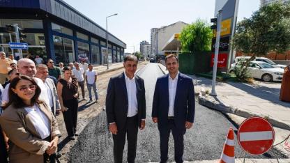Çamdibi’nin yolları yenileniyor