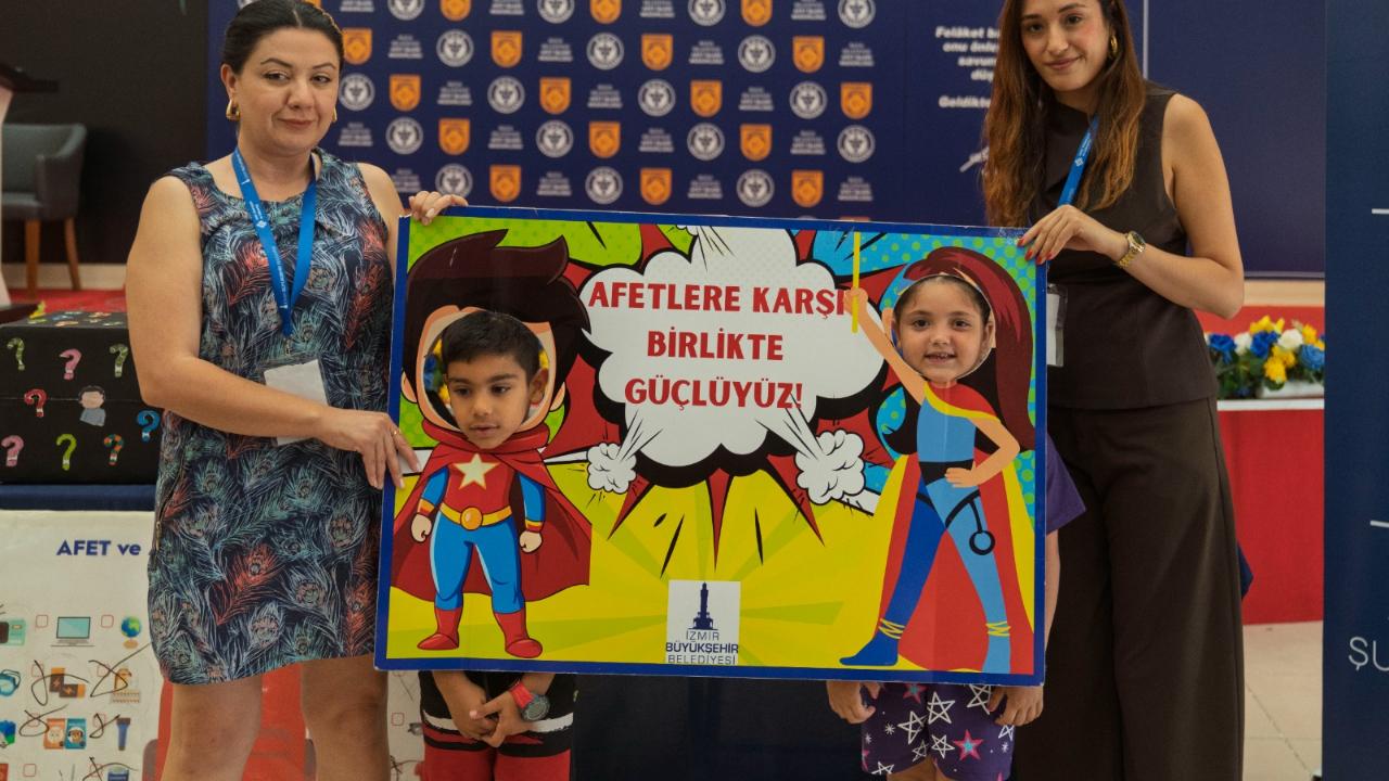 İzmir’de afet farkındalığı küçük yaşta kazandırılıyor