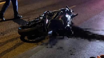 İzmir'de motosiklet kazası