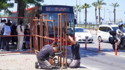 İzmir’in kimliğini yansıtan simgesel durak