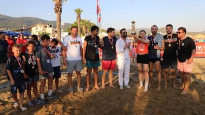 Menderes'te ilk Plaj Voleybolu Turnuvası gerçekleştirildi