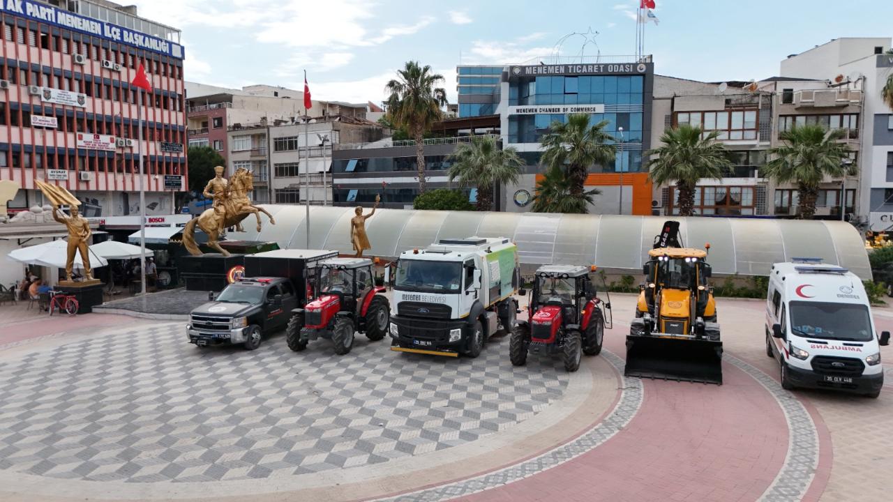 Menemen Belediyesi, araç filosunu büyütüyor