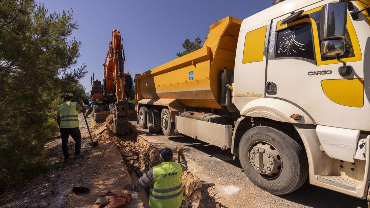 Urla’ya 40 kilometrelik içme suyu hattı
