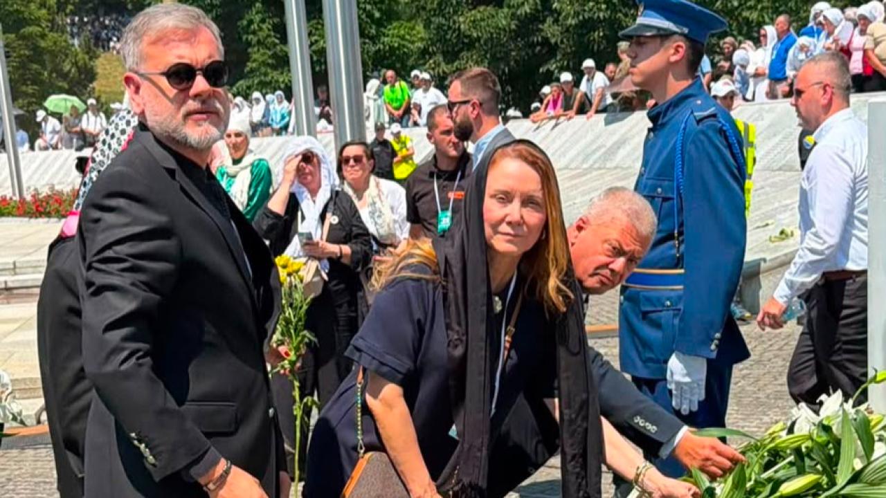 Başkan Mutlu, Bosna Hersek’te Srebrenitsa’nın acısına ortak oldu