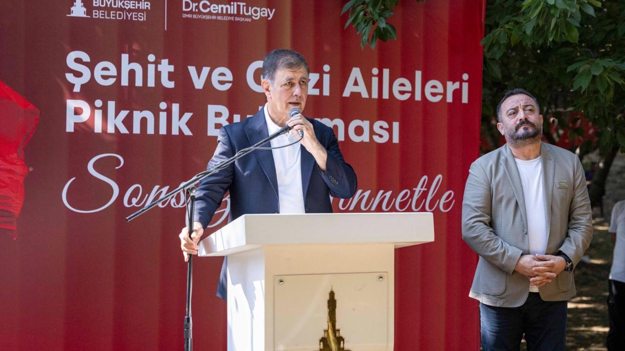 Başkan Tugay, şehit aileleri ve gazilerle buluştu