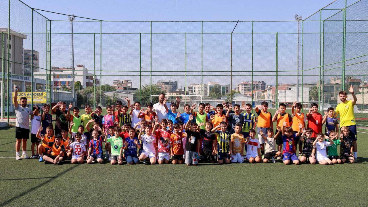 Buca’da yaz tatili futbolla renkleniyor