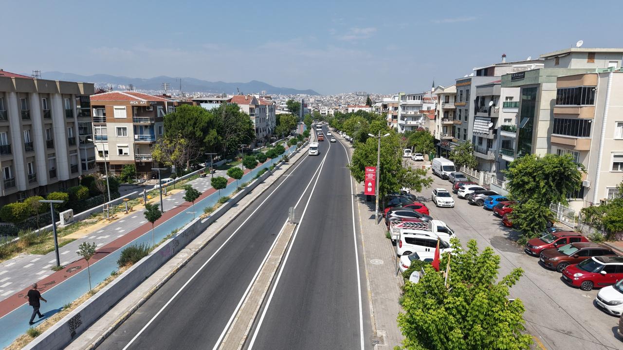 Buca’nın ana arterleri teker teker yenileniyor