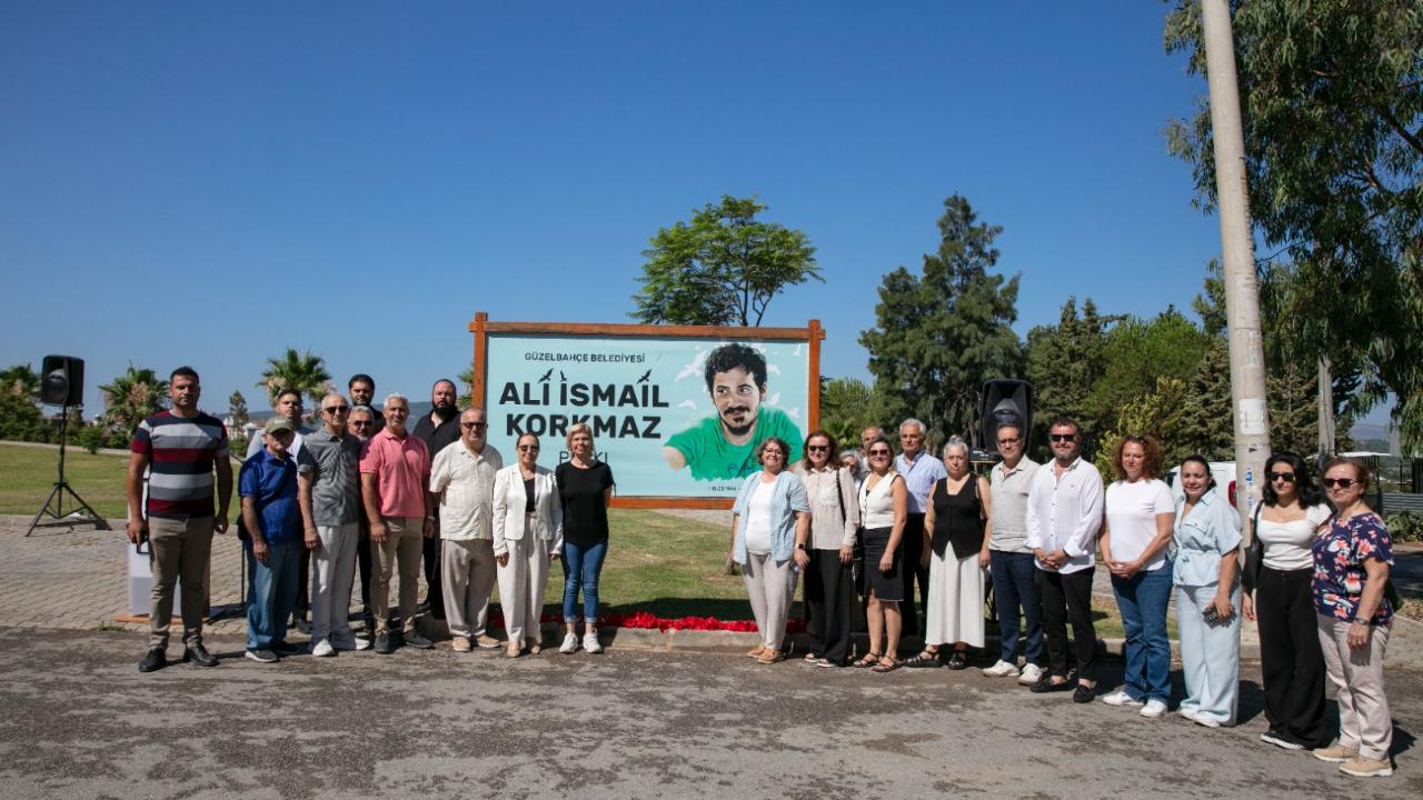 Güzelbahçeliler Ali İsmail Korkmaz'ı Andı