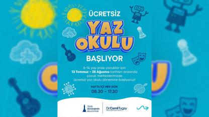 İzmirli çocuklar için renkli yaz tatili