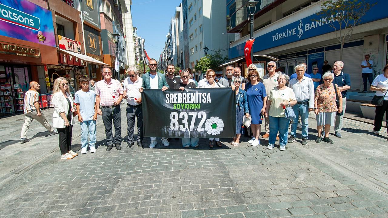 Karşıyaka’dan Srebrenitsa mesajı: Unutmadık, unutturmayacağız!