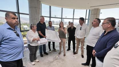 Konak’ın yeni hizmet binasında sona yaklaşıldı