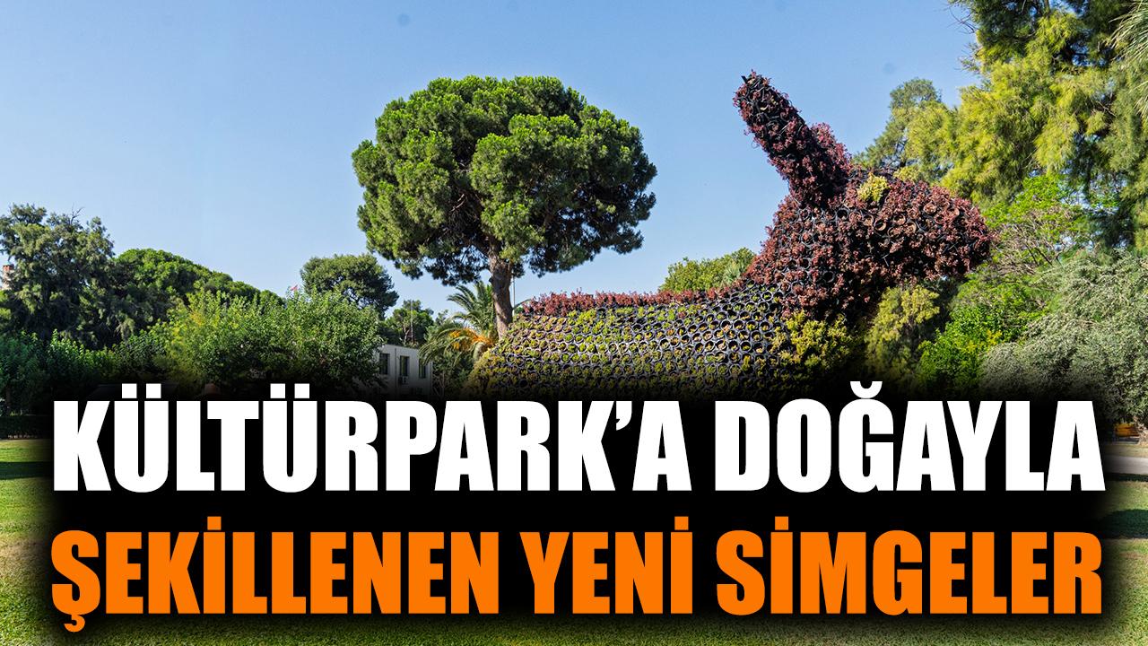 Kültürpark'a doğayla şekillenen yeni simgeler
