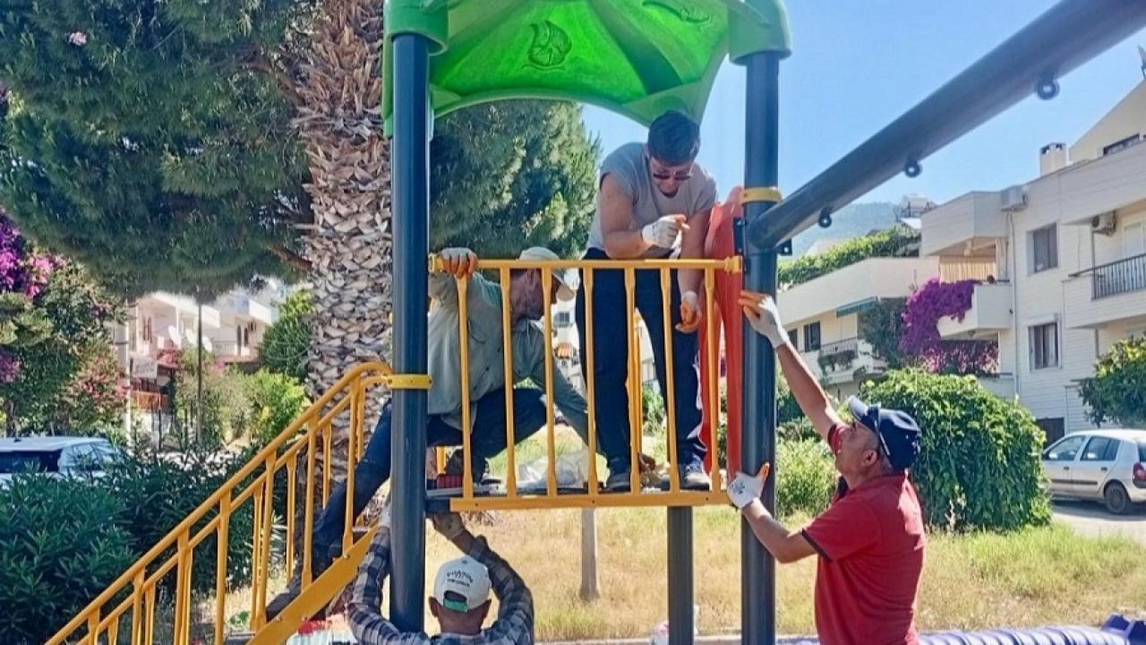 Menderes Sahillerinde Park Seferberliği