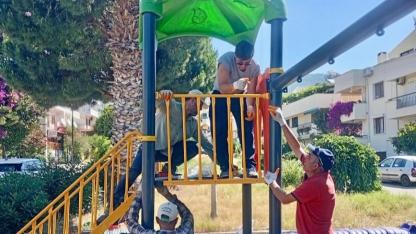 Menderes Sahillerinde Park Seferberliği