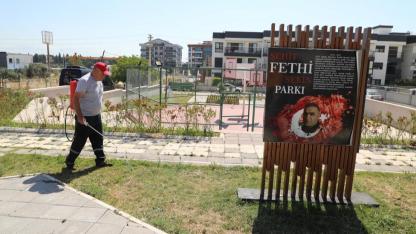 Menderes’in Parkları Daima Bakımlı