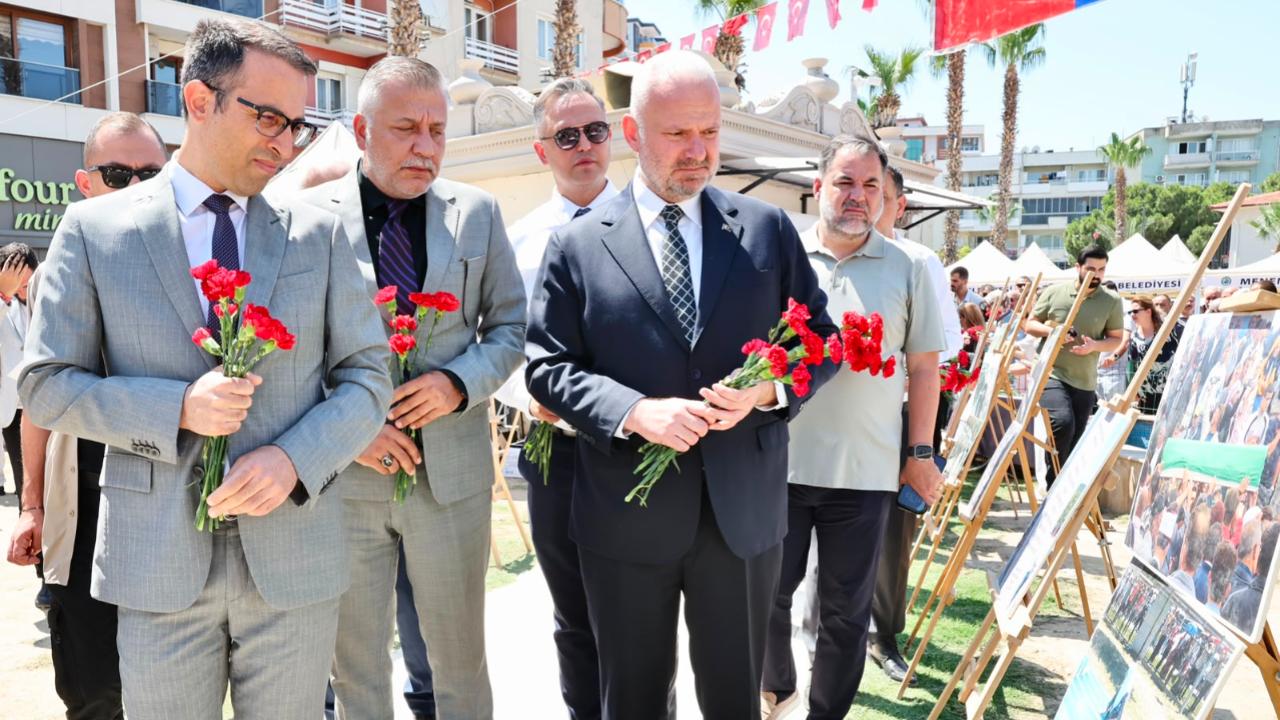Srebrenitsa Soykırımı kurbanları, Menemen'de anıldı
