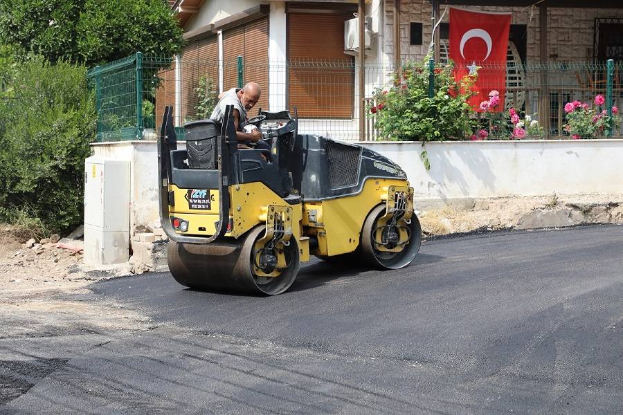 Maydonoz Koyu’nda Asfalt Çalışması
