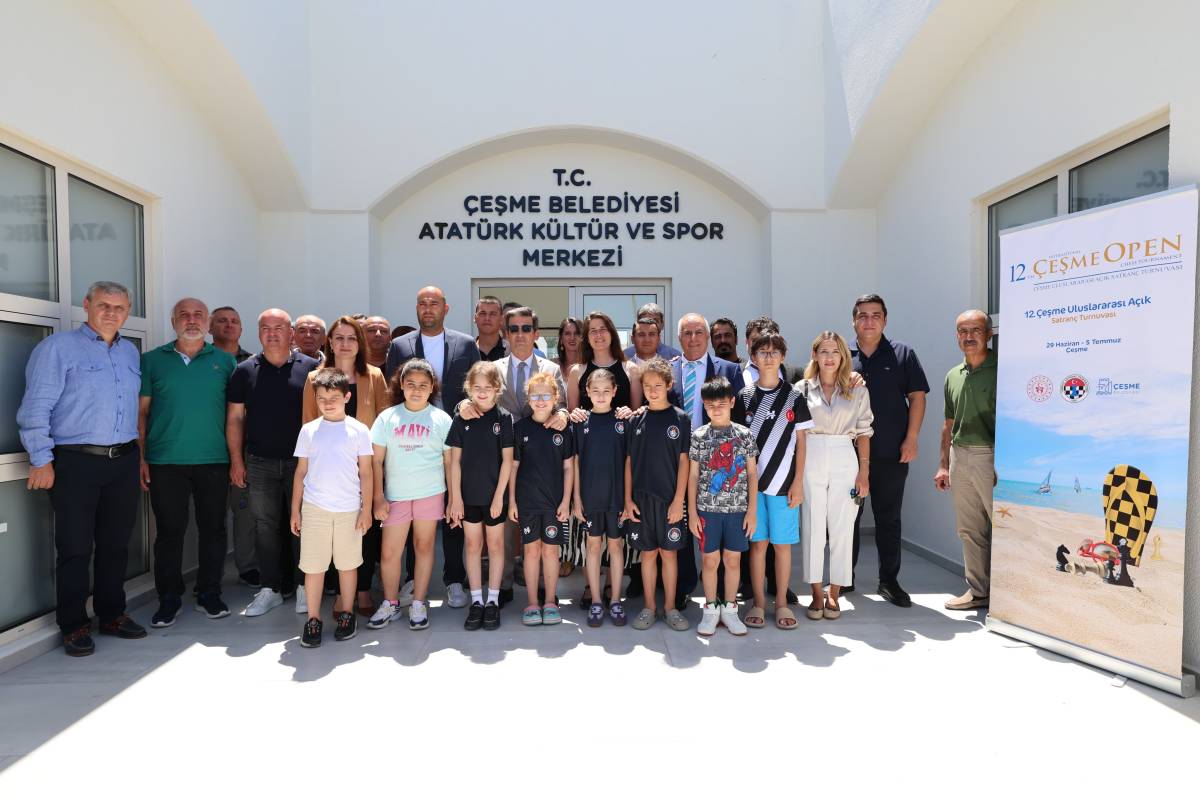 12. Çeşme Uluslararası Açık Satranç Turnuvası Başlıyor