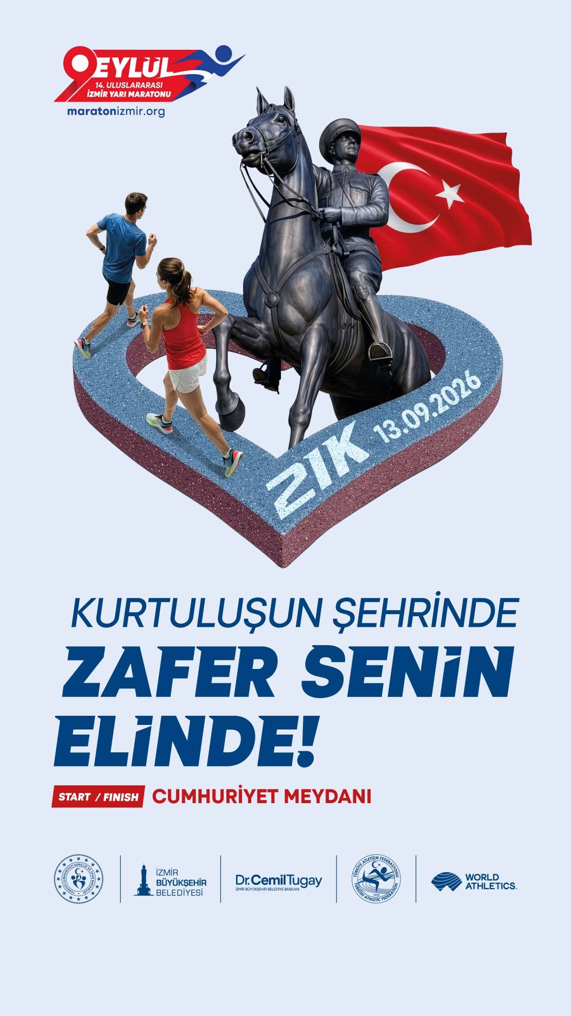 İzmir Yarı Maratonu için kayıt heyecanı başladı