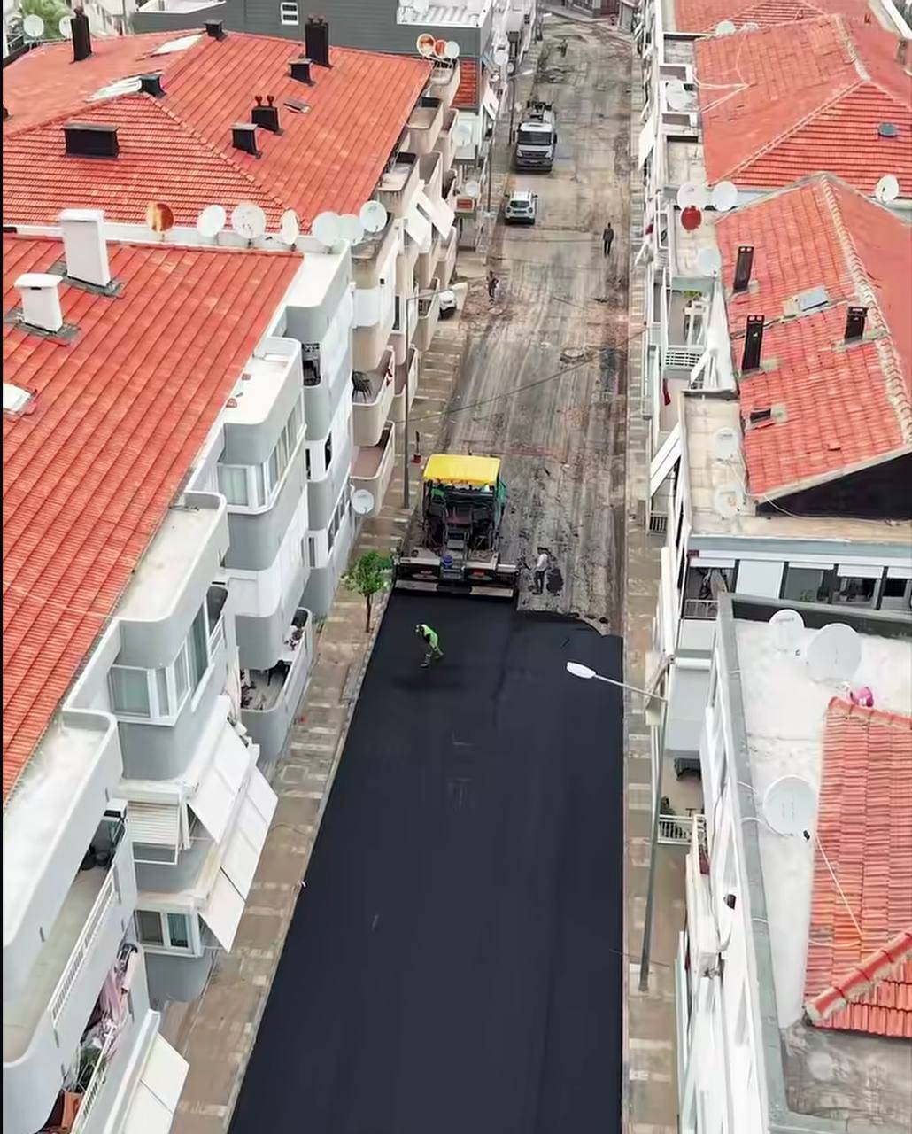Balçova'da 3. etap asfalt seferberliği başladı