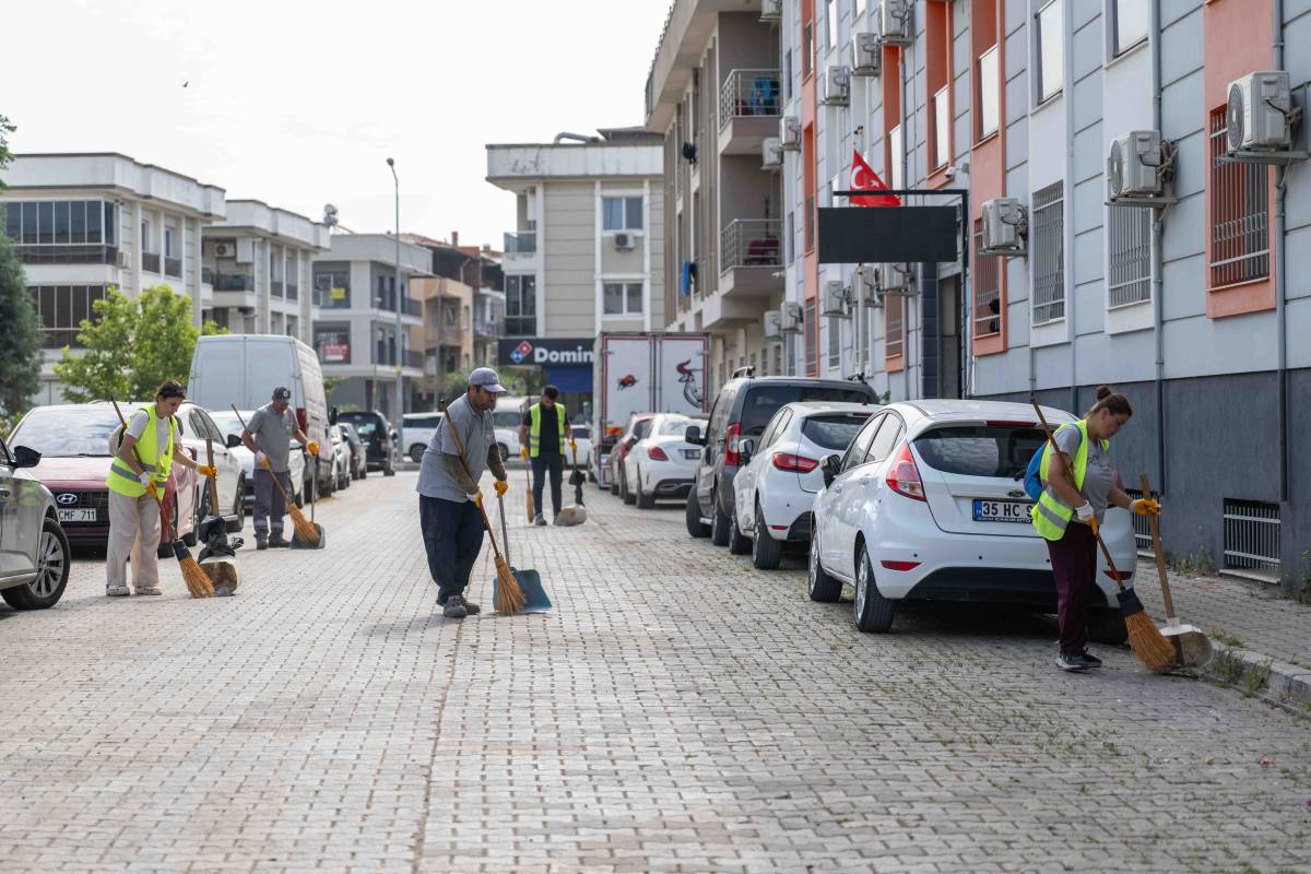Bornova’da temizlik seferberliği