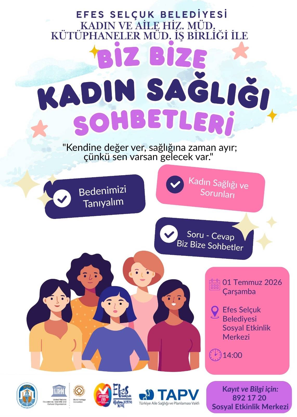 Efes Selçuk'ta kadınlar ve çocuklar için anlamlı atölyeler