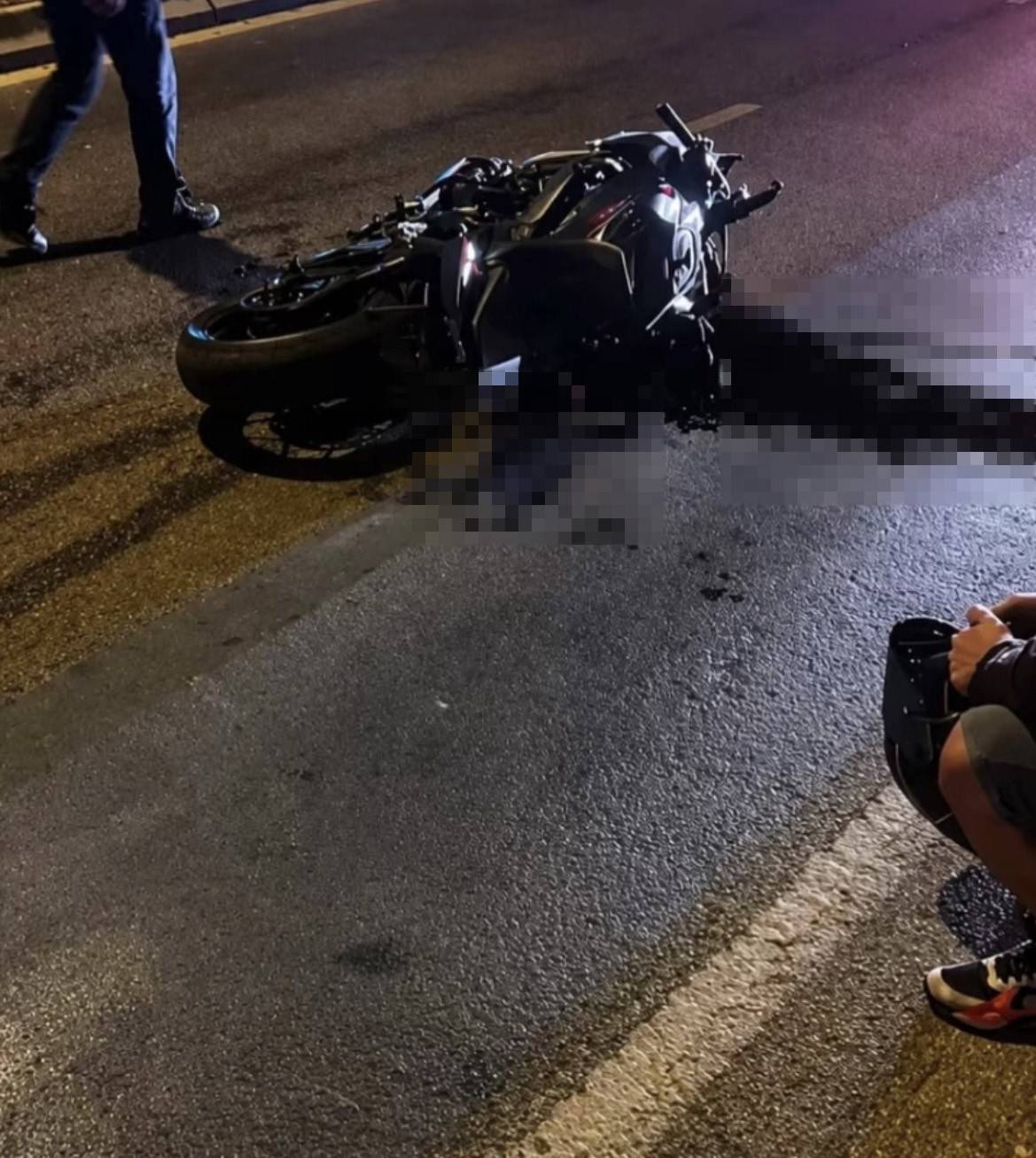 İzmir'de motosiklet kazası