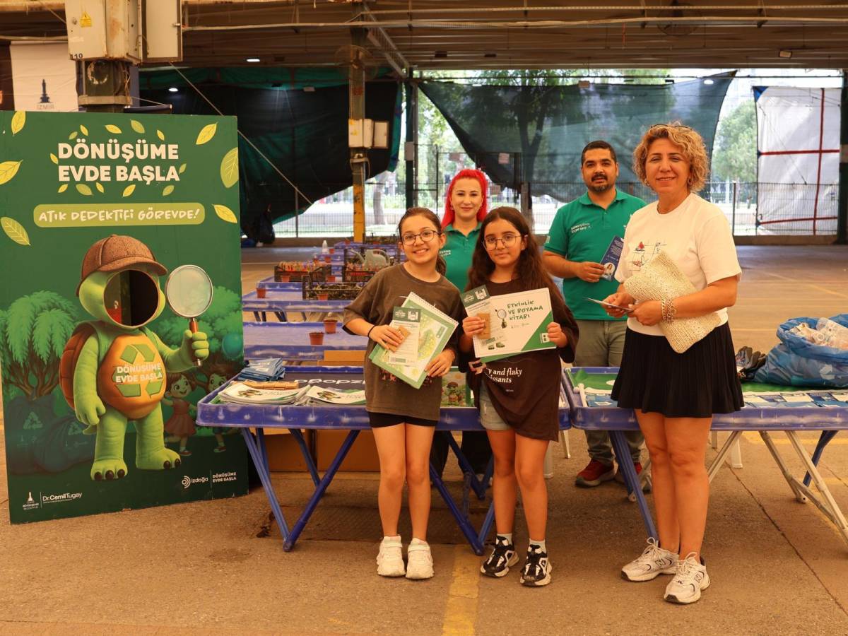 Evdeki atıklar toprağa can oluyor