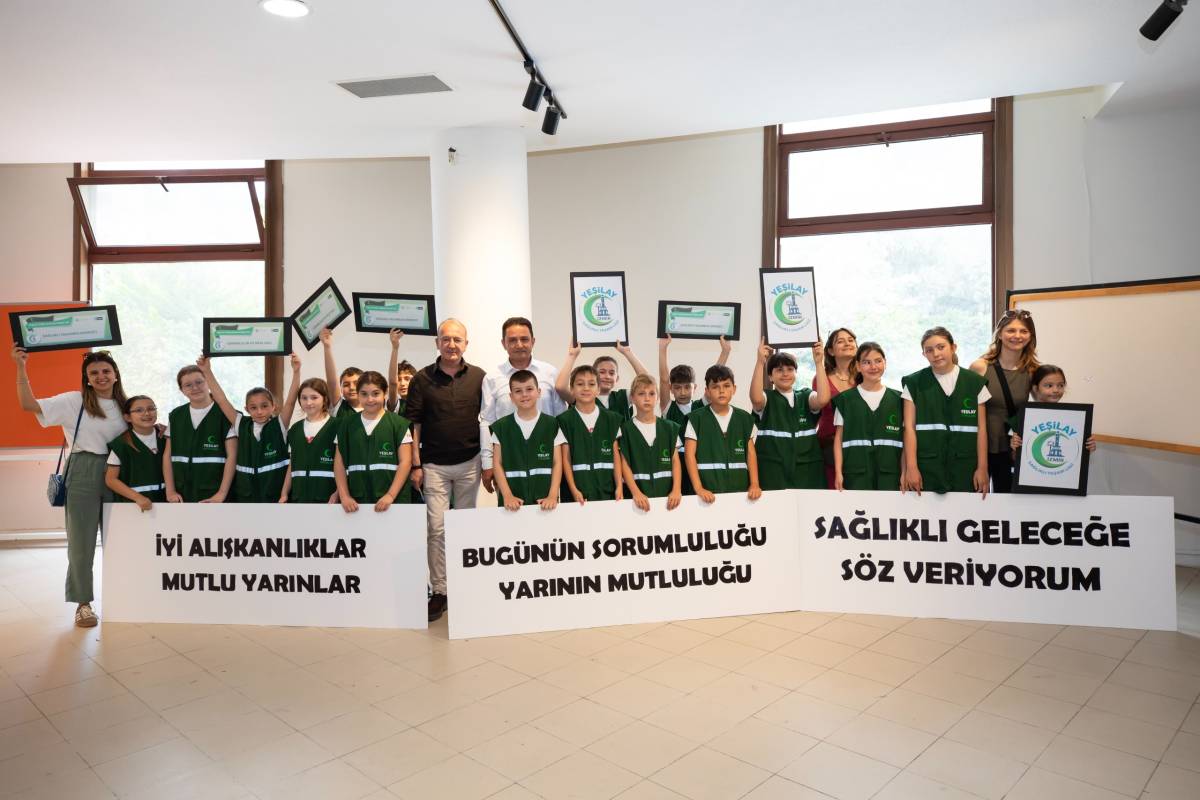 Narlıdere'li çocuklar Doğa için buluştu