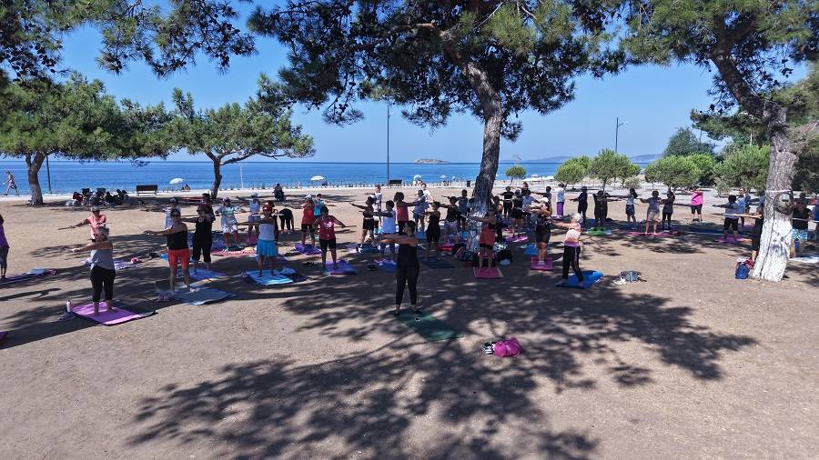 Yeşille Mavinin Buluştuğu Yerde Pilates