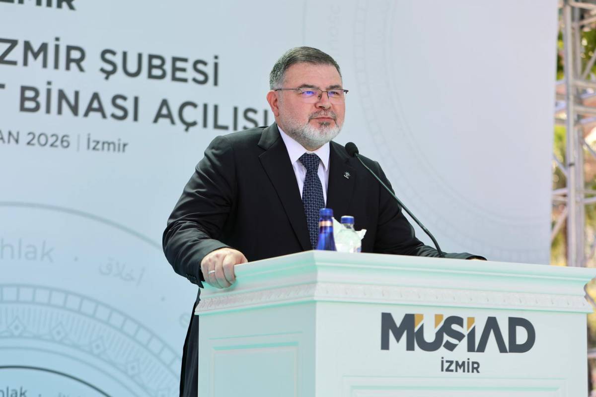 Başkan Saygılı MÜSİAD İzmir hizmet binası açılışında konuştu