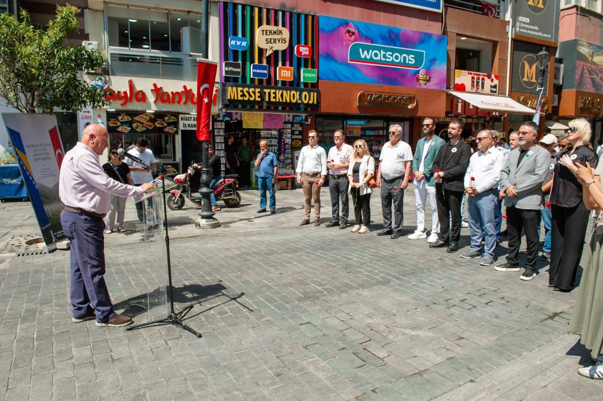 Karşıyaka’dan Srebrenitsa mesajı: Unutmadık, unutturmayacağız!