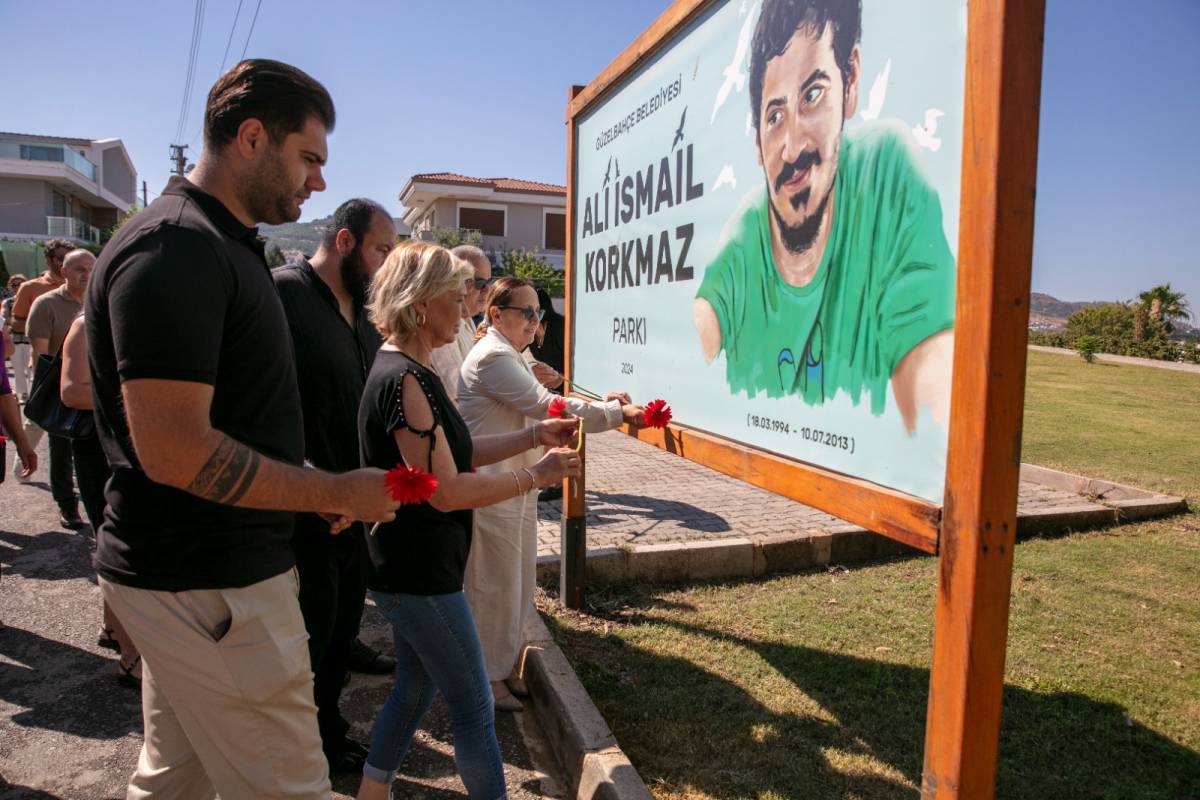 Güzelbahçeliler Ali İsmail Korkmaz'ı Andı