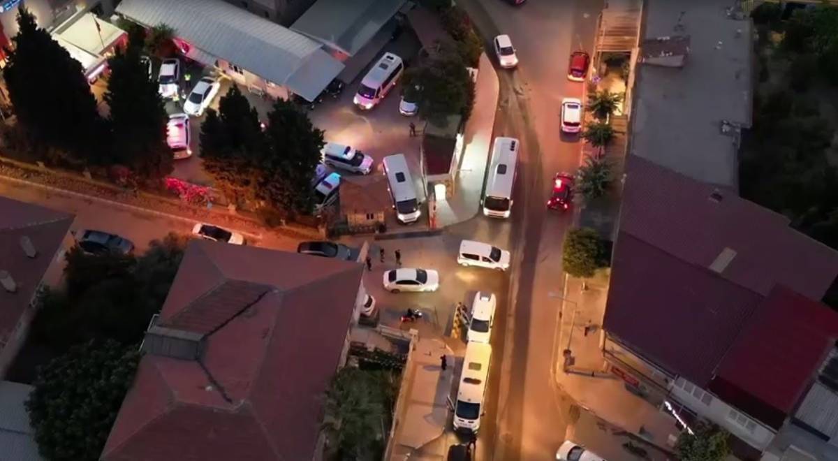 Urla'da uyuşturucu operasyonu