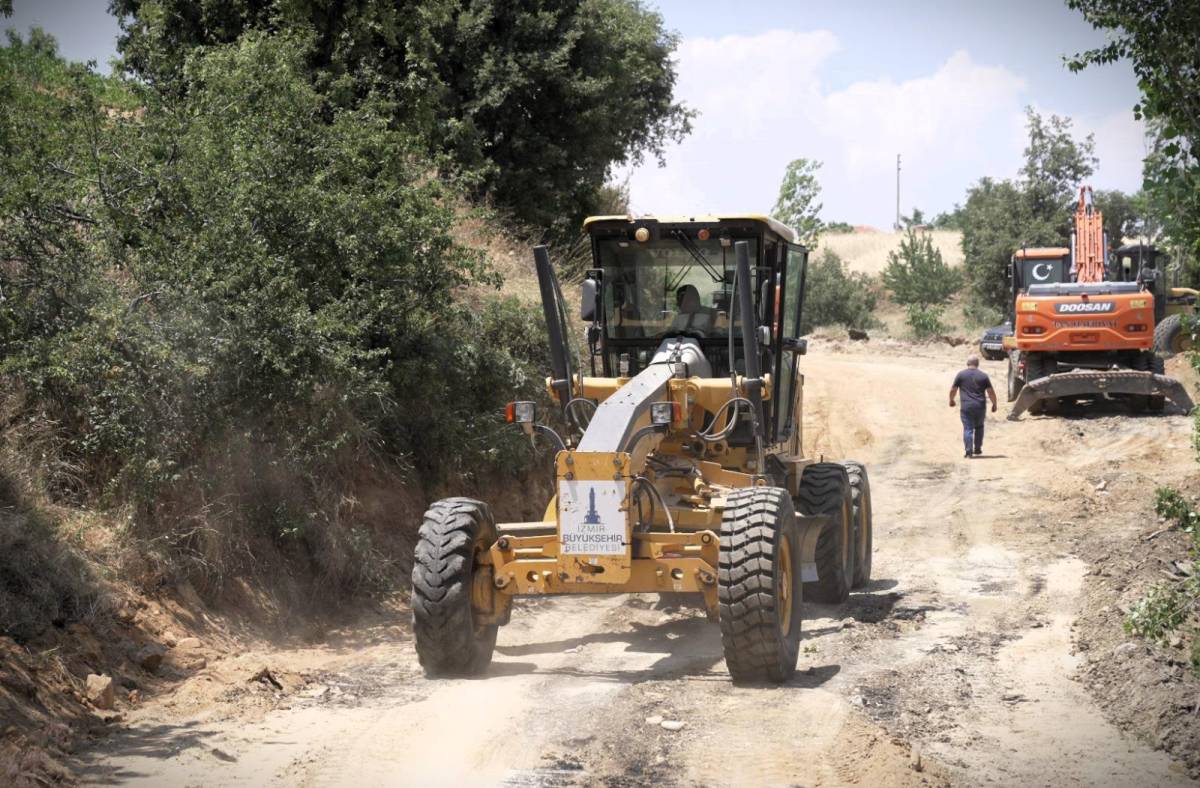 Büyükşehir’den Küçük Menderes’te asfalt hamlesi