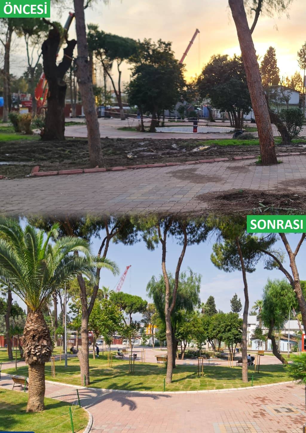 Şirinyer Parkı'nda büyük dönüşüm tamamlandı