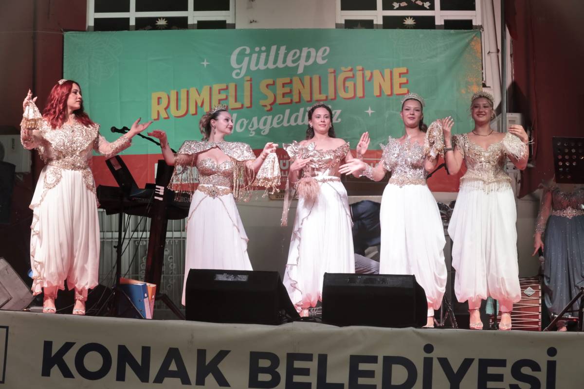 Gültepe’de büyük coşku: Rumeli Şenliği 18. kez İzmirlilerle buluştu