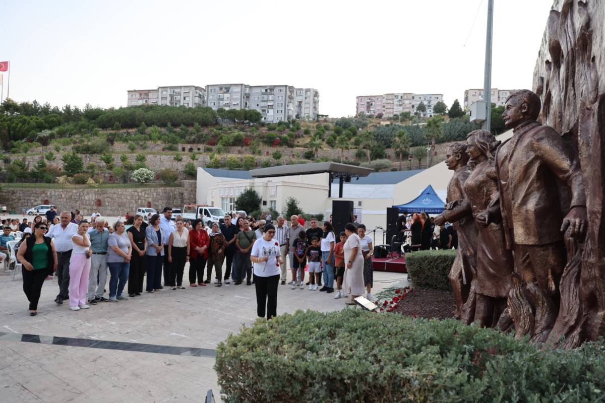 Madımak Unutulmadı. 35 Can Karabağlar ‘da Anıldı
