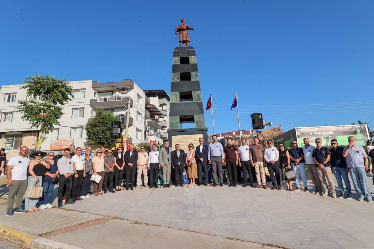 Srebrenitsa’nın acısı Buca’da unutulmadı